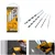 Ingco 5 Pcs Masonry Drill Bits Set 4mm, 5mm, 6mm, 8mm, 10mm With Double Blister-AKDB3055 (Pack Of 2)